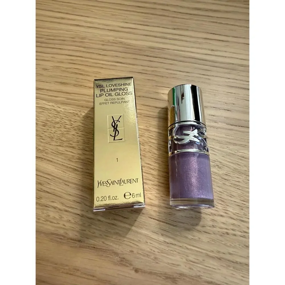 NWOB YSL Loveshine Plumping Lip Oil Gloss - Thunder Stealer